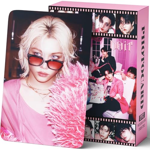 PYAJUU Stray Kids Photocards 127PCS DO IT Photo Card Set Straykids DO IT Album Merch Boys and Girls Card Set 55 PCS Photocard and 72 PCS Stickers Gift for STAY Felix Photocards - Image 1