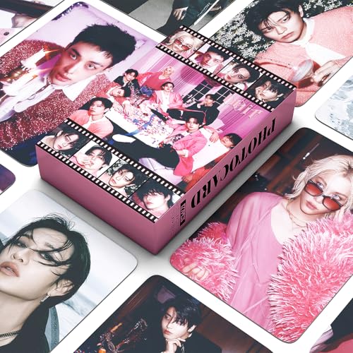 PYAJUU Stray Kids Photocards 127PCS DO IT Photo Card Set Straykids DO IT Album Merch Boys and Girls Card Set 55 PCS Photocard and 72 PCS Stickers Gift for STAY Felix Photocards - Image 3