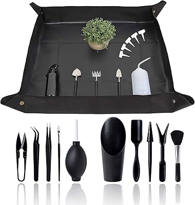 DIMROM 21 Pieces Succulent Plant Tools - Succulent Hand Transplanting Garden Tool Kit - Plant Care Accessories for - Image 1