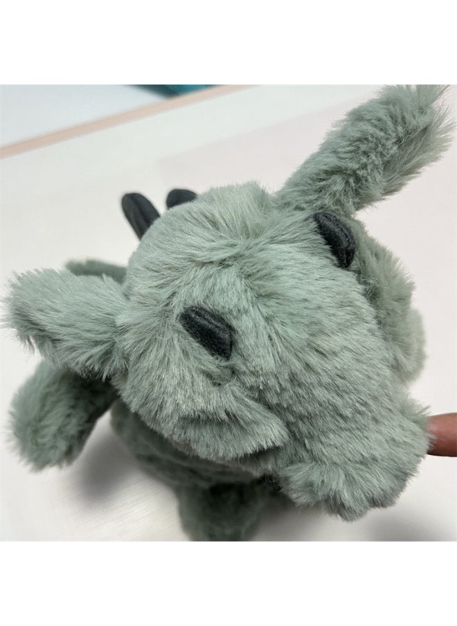 8674 Margin List! Soft Pacifying Plush Toy Shy Dragon Pacifying Toy Doll Gift Giving Shy Dragon Worker-Specifications:Height 31cm-Color:Shy Dragon Plush Toy  - Image 2