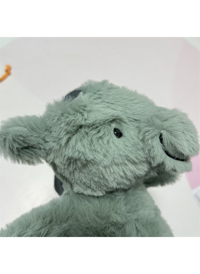 8674 Margin List! Soft Pacifying Plush Toy Shy Dragon Pacifying Toy Doll Gift Giving Shy Dragon Worker-Specifications:Height 31cm-Color:Shy Dragon Plush Toy  - Image 3