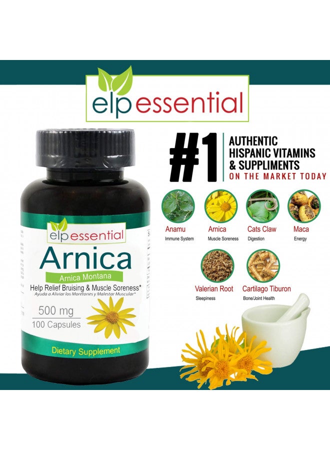 Arnica Montana Capsules 100 Capsules