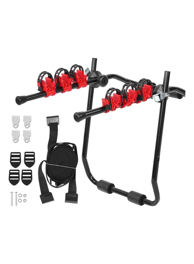A bike holder that can accommodate 3 bikes and is mounted on the car - Image 4