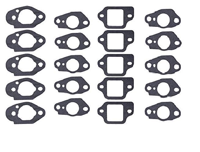 Panari Carburetor Gaskets for Honda GCV160 GC135 GC160 GC190A GCV135 GCV190 GSV190 HRS216 HRT216 HRB216 HRR216 HRZ216 Lawn Mower 16212Zl8000 Pack of 5 - Image 1