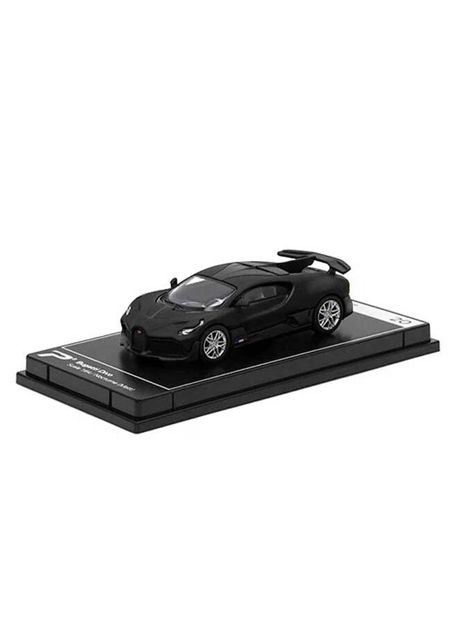 PosterCars PosterCars - 1:64 Scale Bugatti Divo (Nocturne) Hypercar League Collection  - Image 1