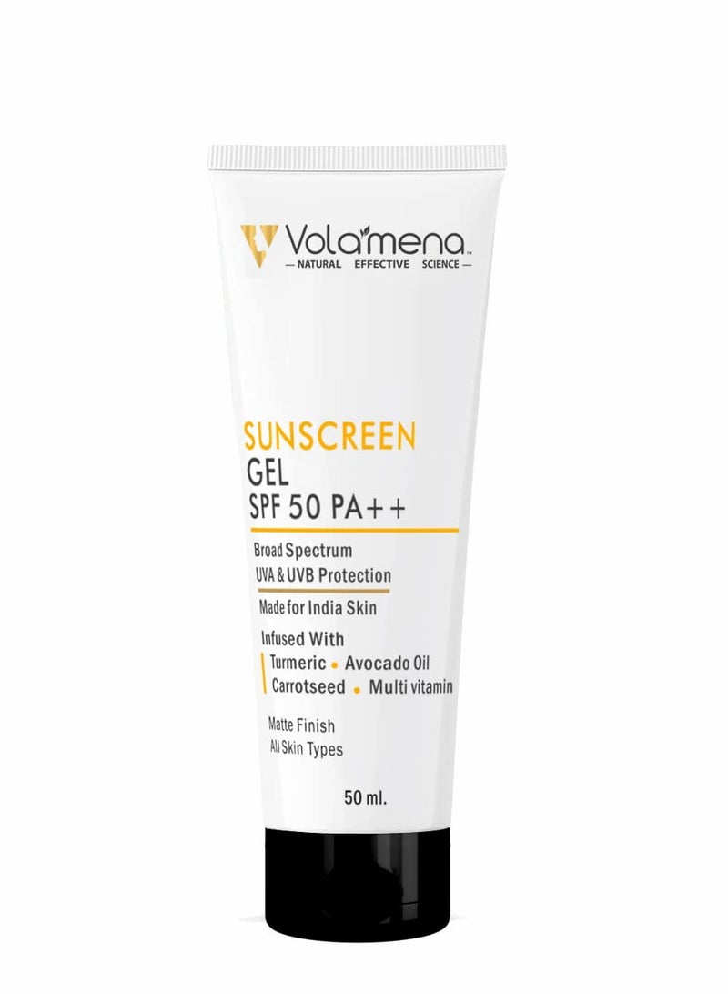 VOLAMENA WITH DEVICE Sunscreen Gel with SPF 50  50ml - Image 1