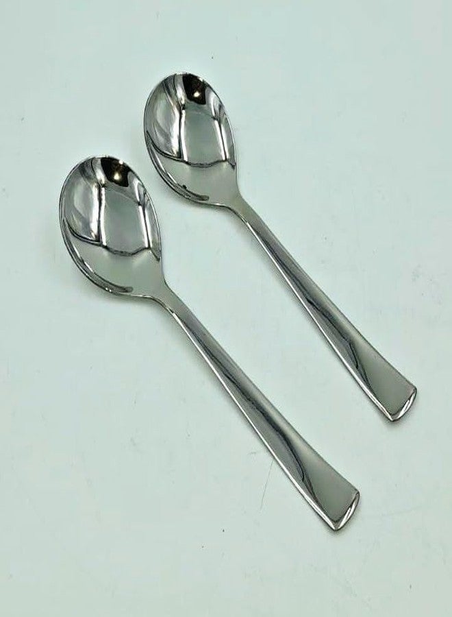 SHLINCO Stainless Steel Serving Spoon Set (Pack of 2) - Image 1
