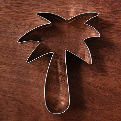 LILIAO Palm Tree Cookie Cutter - 3.4 x 4.2 inches - Stainless Steel - Image 5