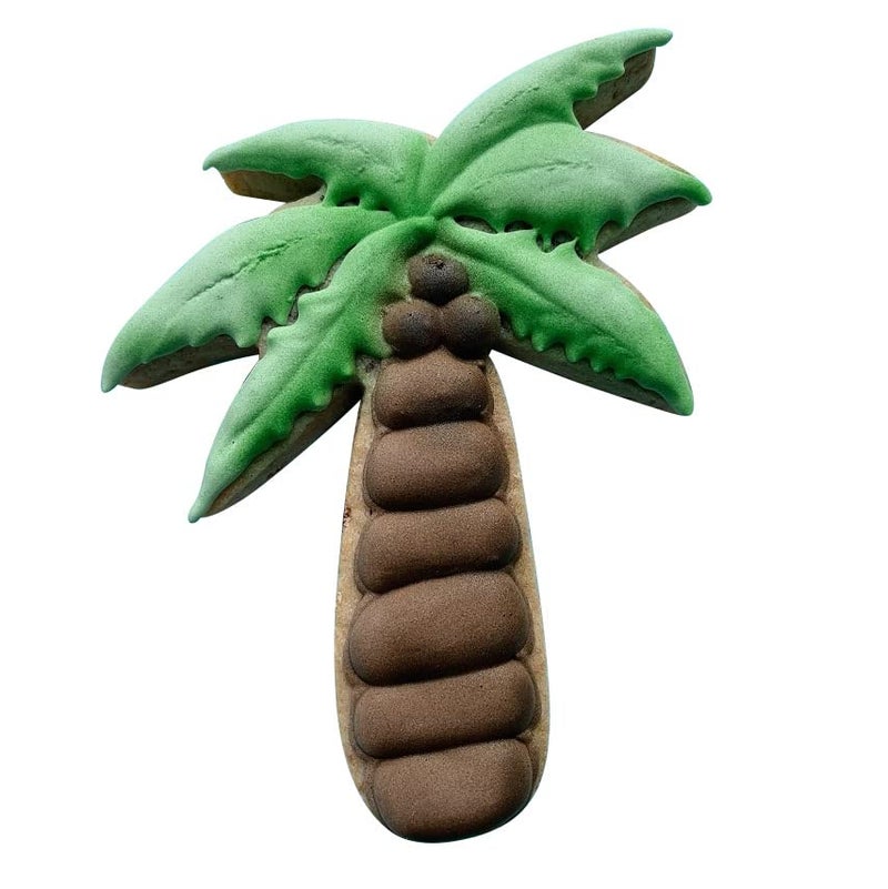 LILIAO Palm Tree Cookie Cutter - 3.4 x 4.2 inches - Stainless Steel - Image 2