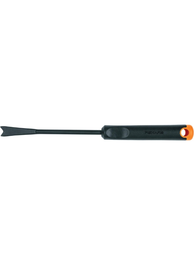 Fiskars Ergonomic Comfortable Handle Lightweight Weeder Black and Orange 1.63 x 1.5inch 365114 - Image 2