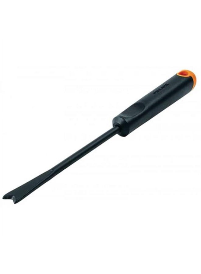 Fiskars Ergonomic Comfortable Handle Lightweight Weeder Black and Orange 1.63 x 1.5inch 365114 - Image 1