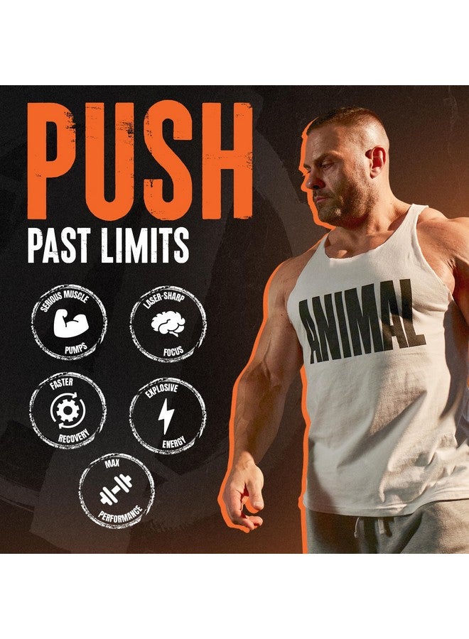 Animal Fury Pre Workout Powder - Kiwi Lime, 350mg Caffeine, BCAA Amino Acids, 2g Beta Alanine, Citrulline & Tyrosine, Energy, Focus, Strength, Endurance, Preworkout for Men & Women, 30 Servings - Image 3