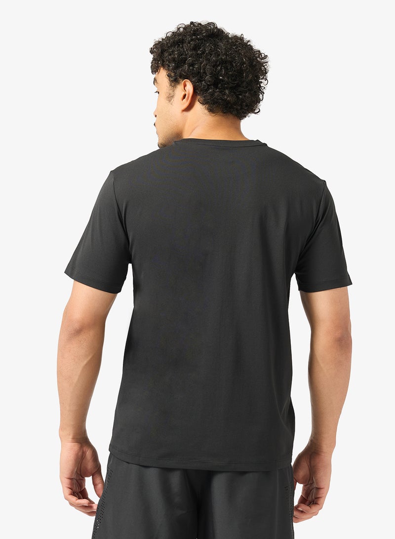 ANTA Fast-Dry Performance Cotton Tee/Liren™ T-Shirt/Fast-Dry Performance · Soft Cotton Feel · Flexible Comfort - Image 2