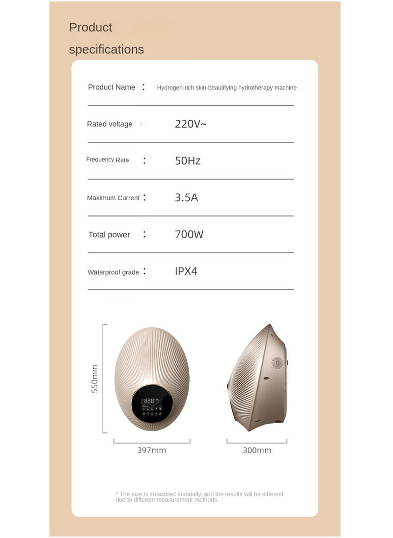 Hydrogen Molecule SPA Bathing Device Body Shaping Beauty Salon Hydrogen Bubble Bathing Machine Touch Screen Home Bathing Equipment - pzsku/Z1CF12A802580D1619364Z/45/_/1732776690/c0971592-d740-43d3-a415-de0df3773399