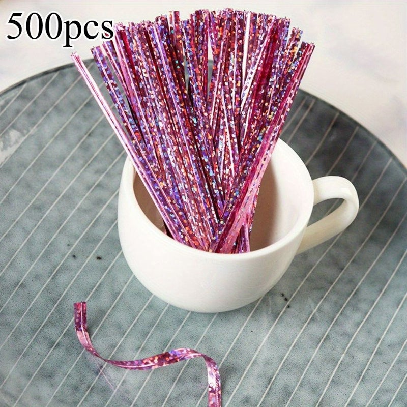 Red Long Baking Wire Ties 500 Pack for Sealing Bags Gifts Bundling - Image 5