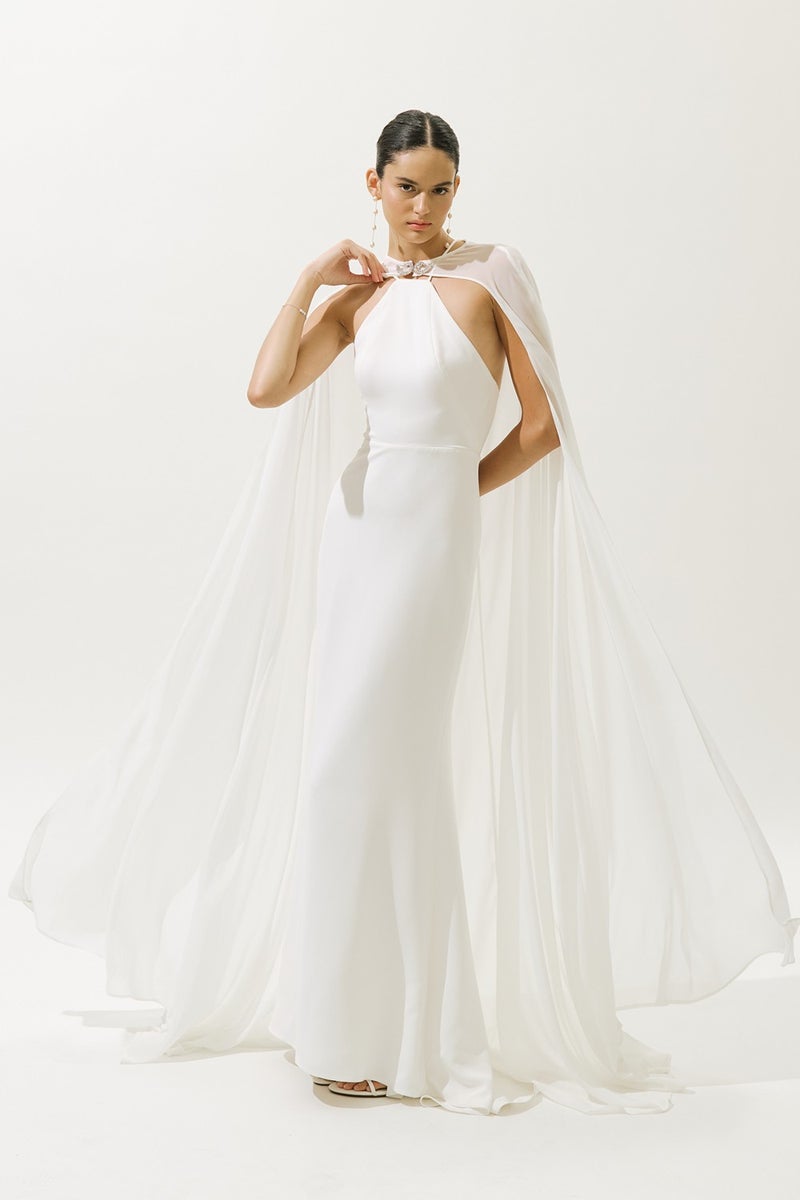 Manuka Halter Neck Gown Dress  - Image 4