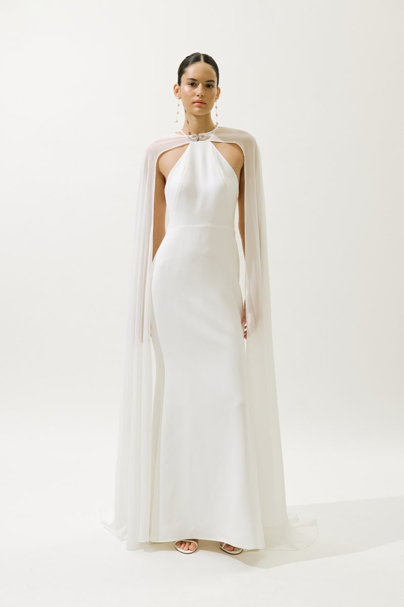 Manuka Halter Neck Gown Dress  - Image 1