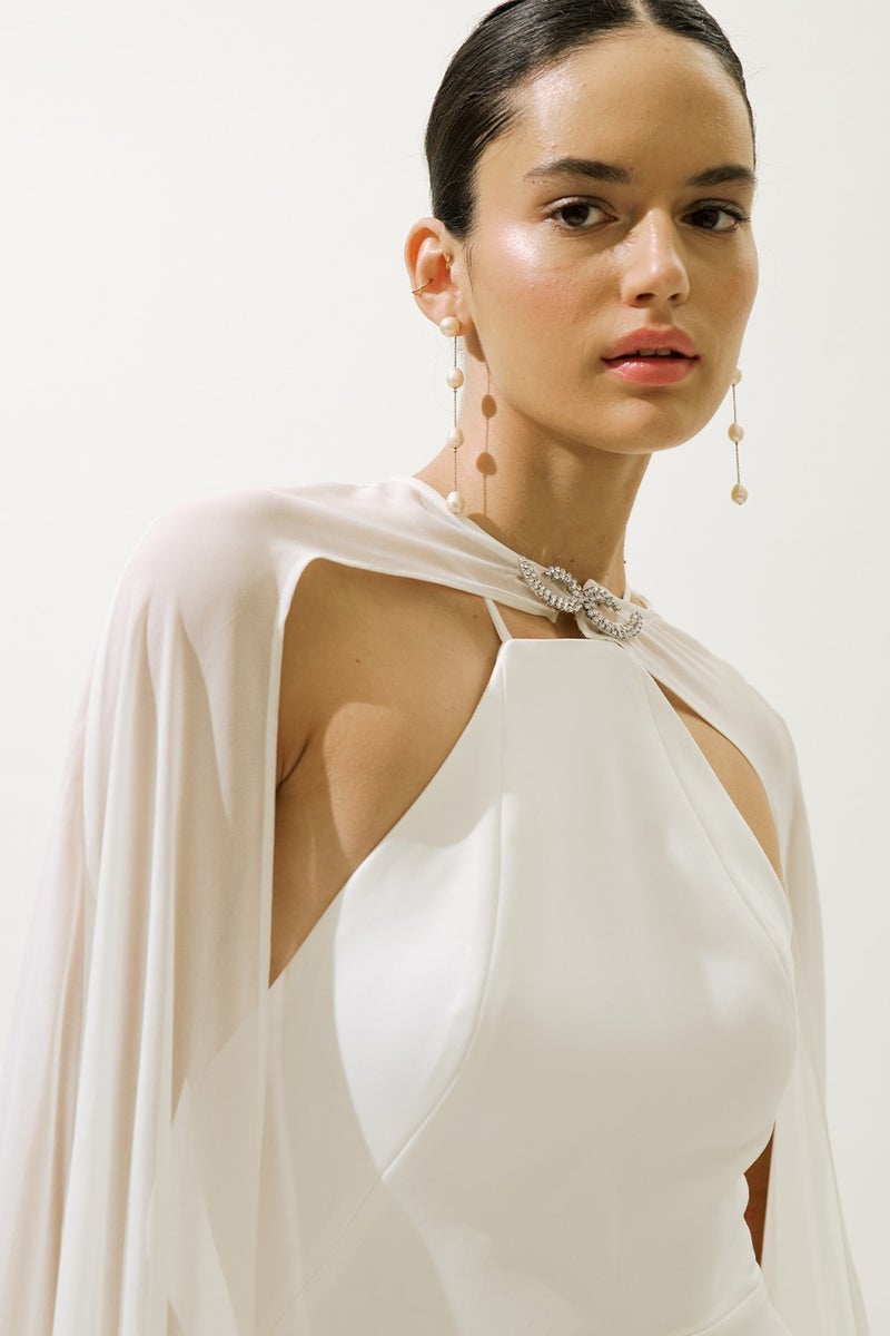 Manuka Halter Neck Gown Dress  - Image 5