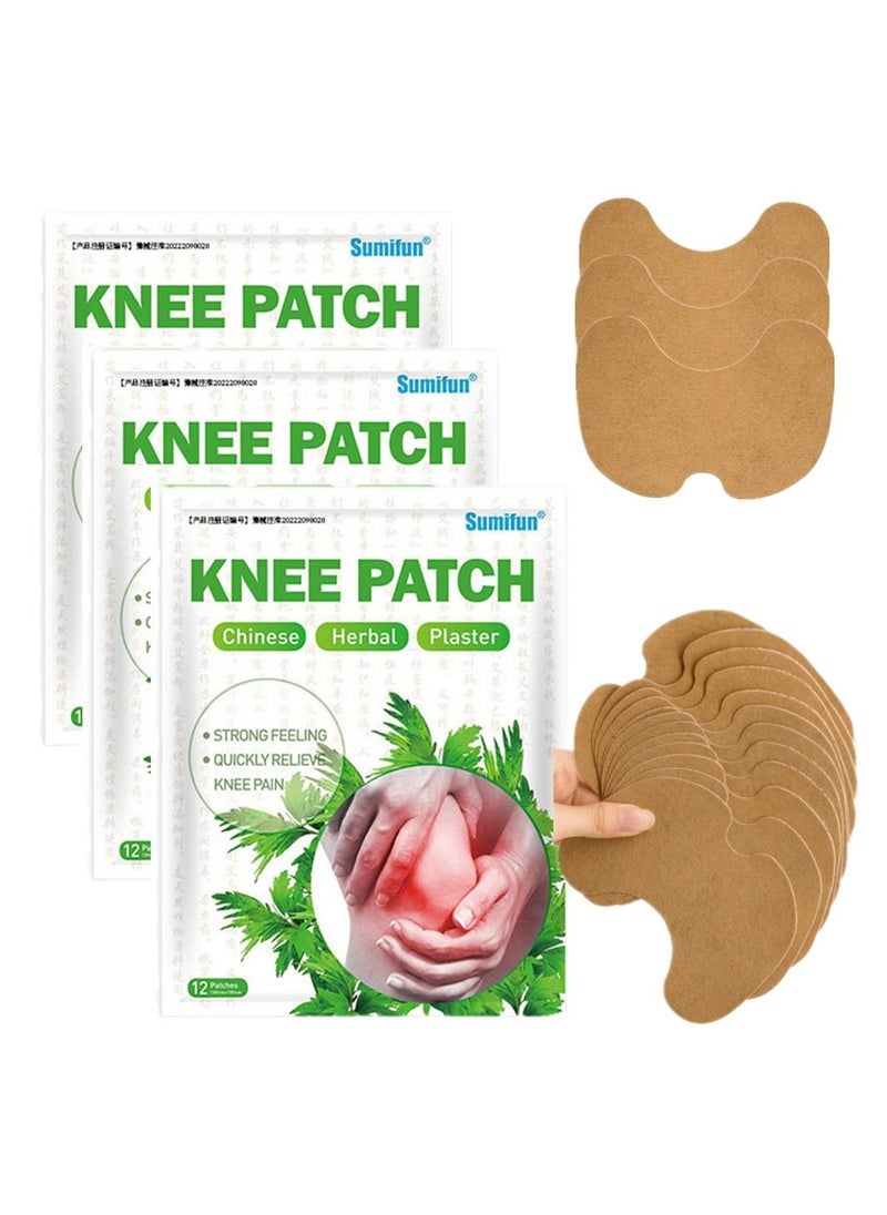 Sumifun - 36pcs Relieve Knee Pain Arthritis Knee Pain Knee Patches for Back Neck Shoulder Pain Patche - Image 1