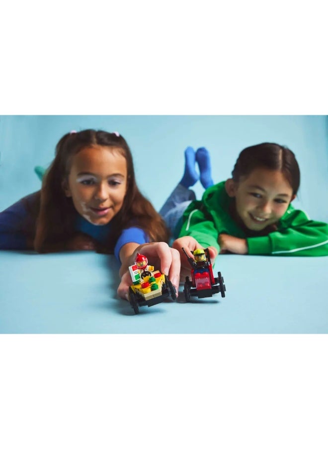 LEGO LEGO - City Pizza Car Vs Fire Truck Race 70 Pieces - 60458  - Image 3