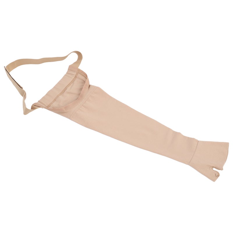 Lymphedema Compression Arm Sleeve: High Elasticity, Anti Swelling - Shoulder Strap Design Post Mastectomy Sleeve for Post Breast Cancer Surgery Patients - Image 1