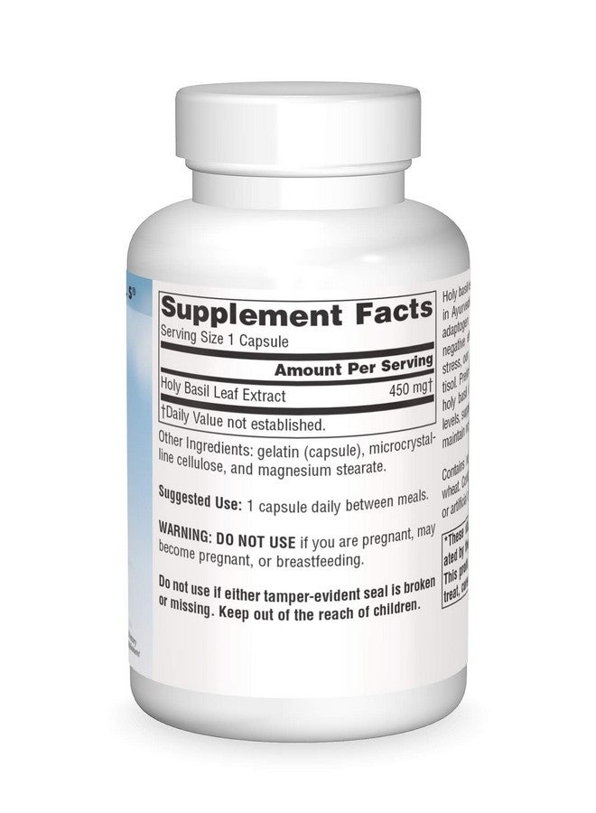 Source Naturals Serene Science Holy Basil Extract 60 Capsules - Image 4