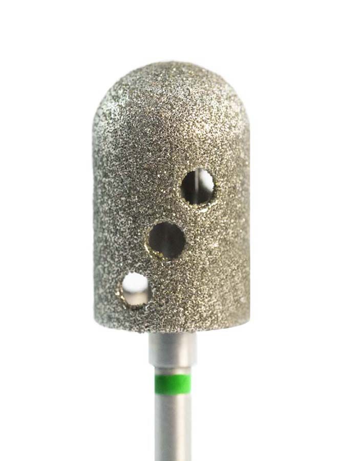 brunson DIAMOND SMALL ROUNDED BARREL COARSE GRIT R08 Green Line - Image 2