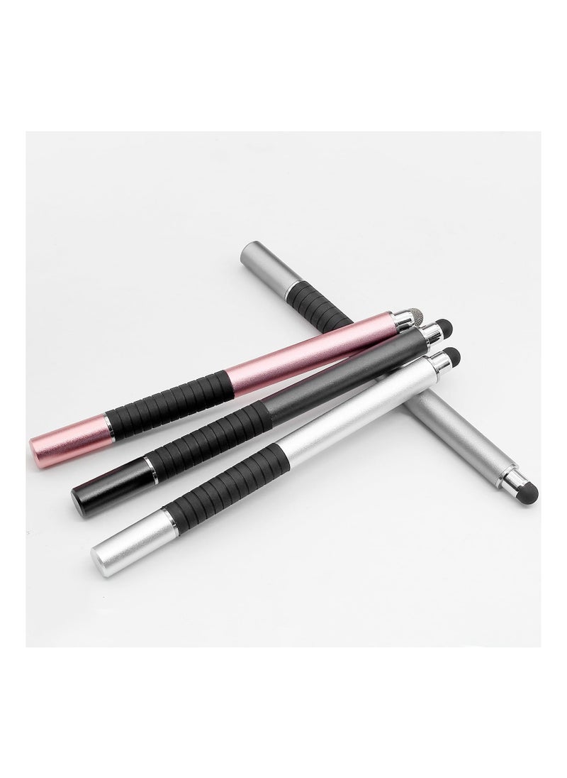 Excefore - 4 Pcs Capacitive Stylus Pens - 2 in 1 Magnetic Disc Stylus with Cap, Universal Touch Screen Pen for iPads, Tablets, iPhones, and Android Devices - Image 1