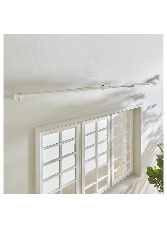 Home Box Small Acrylic Square Double Curtain Rod 320 x 1.6 cm  - Image 2
