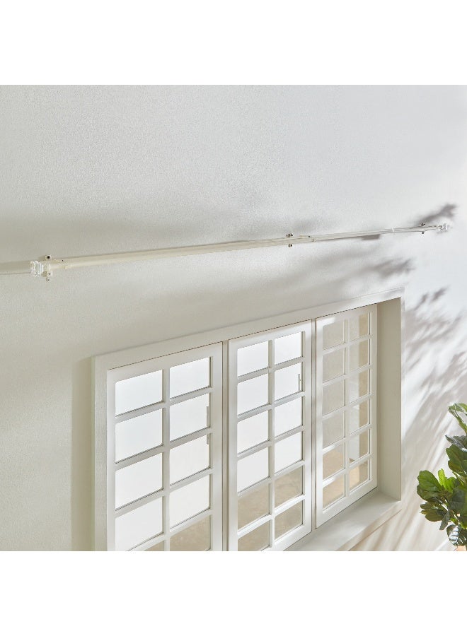 Home Box Small Acrylic Square Double Curtain Rod 320 x 1.6 cm - Image 3