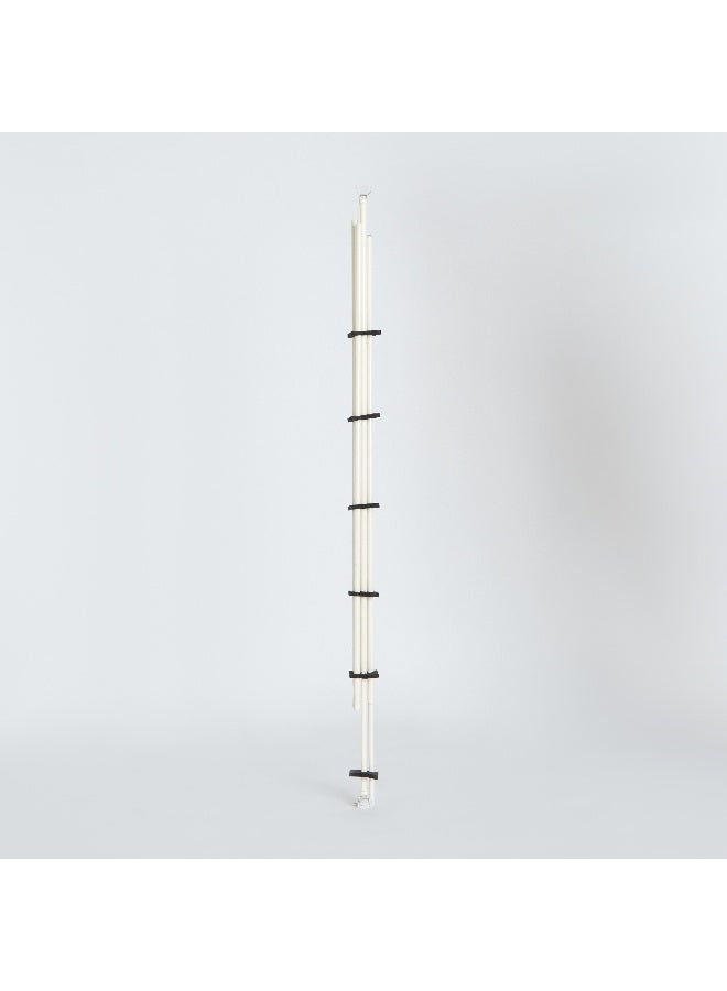 Home Box Small Acrylic Square Double Curtain Rod 320 x 1.6 cm - Image 5