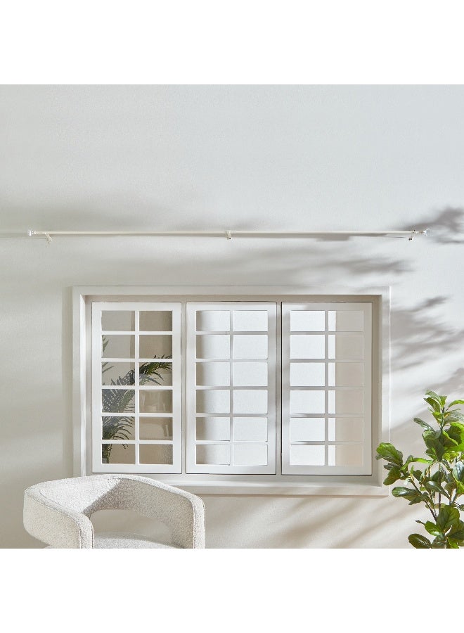 Home Box عصا ستائر مربعة صغيرة من الأكريليك مزدوجة 320 × 1.6 سم - Image 5