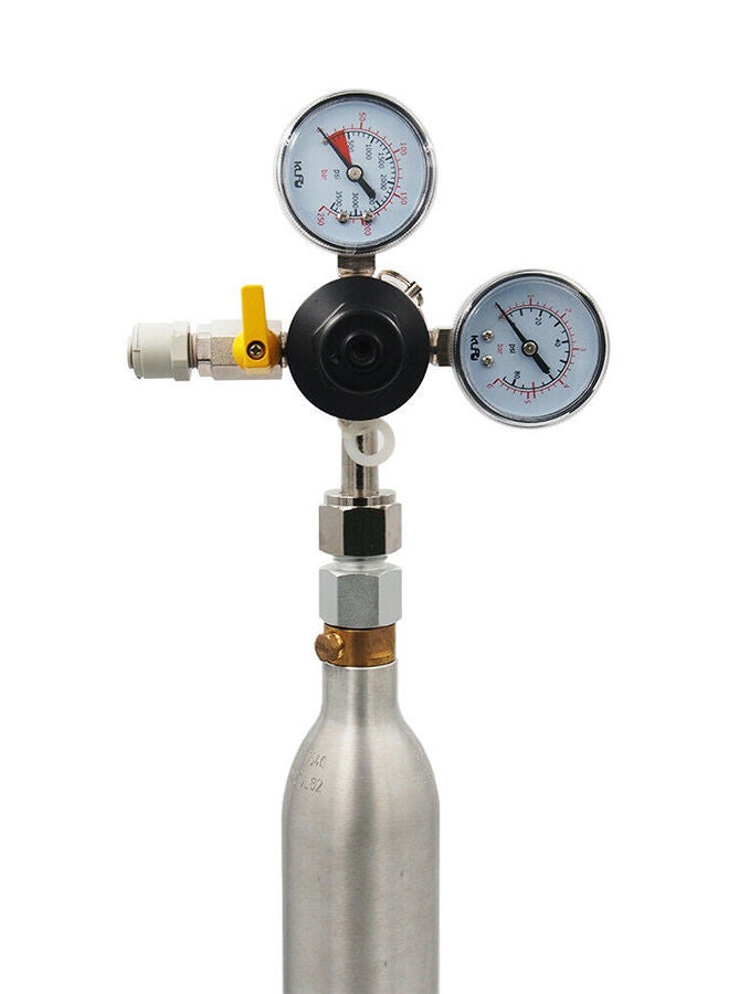 NIBEMINENT Aquarium Fish Tank Regulator Silver 8x3x5cm - Image 4