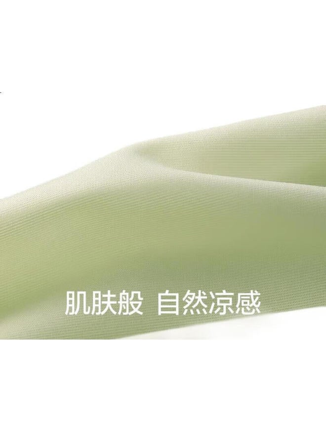 Modal 2 Pieces Ultra-Thin Breathable Women'S Underwear Thin Ice Silk Seamless Wire-Free Push-Up Bra Large Size Sports Beauty Back - Image 1