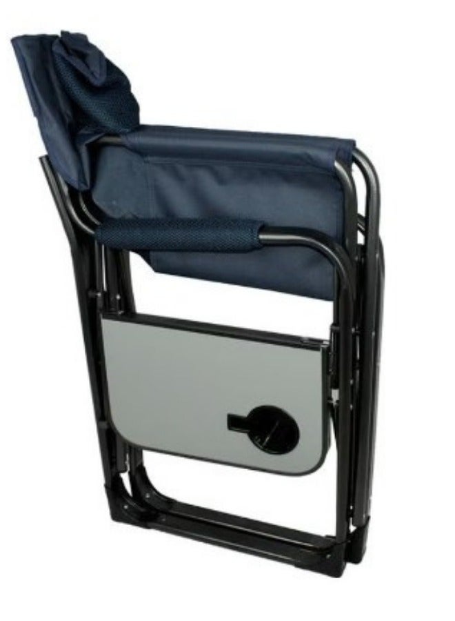 SMART HOME Folding chair with armrest and side table, picnic seat, sports chair, outdoor chair and garden chair - Image 3