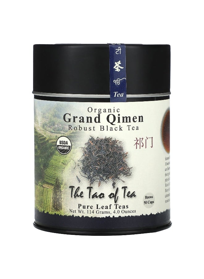 The Tao of Tea The Tao of Tea, Organic Robust Black Tea, Grand Qimen , 4 oz (114 g)  - Image 1