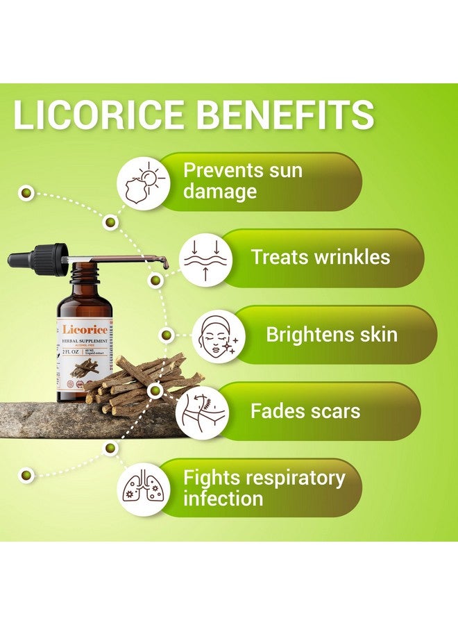 FabLab Licorice Root Extract - Herbal Immune Support- Glycyrrhiza Glabra Supplement for Digestion Restore Respiratory Health Fatigue -Non-GMO (Licorice 2 Fl Oz) - Image 5