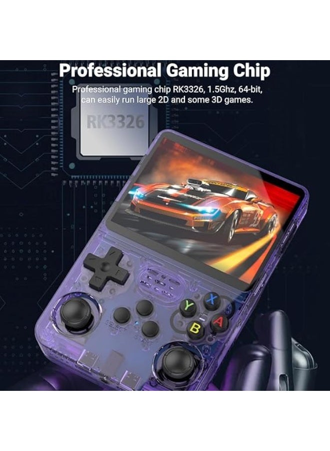 Wheels R36S Game Console 3.5 Inch Portable Retro Game Console Built-in 15000+ Games Open Source Linux System With 64GB Memory Card Video Games Console Toys And Games IPS Screen - Image 4