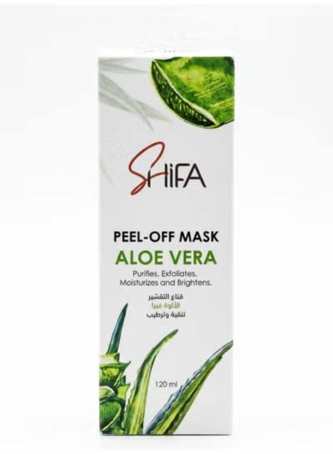 Shifa Aloe Vera Purifying & Moisturizing Peel-Off Mask (120 ml)