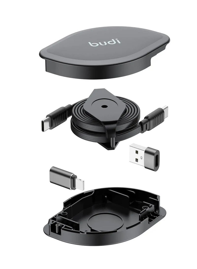 بودي 4 في 1 قابل للتطوير PD65W و20 وات USB كابل مزامنة شحن الهاتف المحمول - Image 2