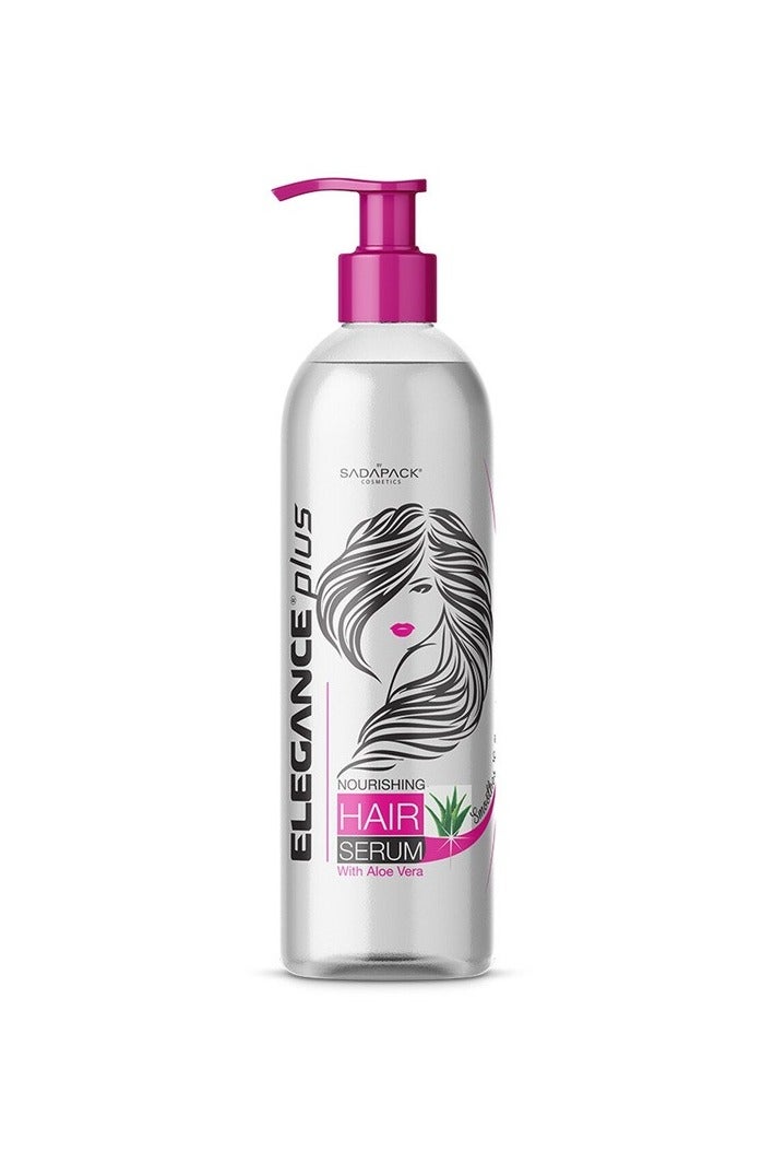 Elegance Plus Aloe Vera Hair Serum (120ml) – Smoothing, Frizz Control & Shine Enhancer