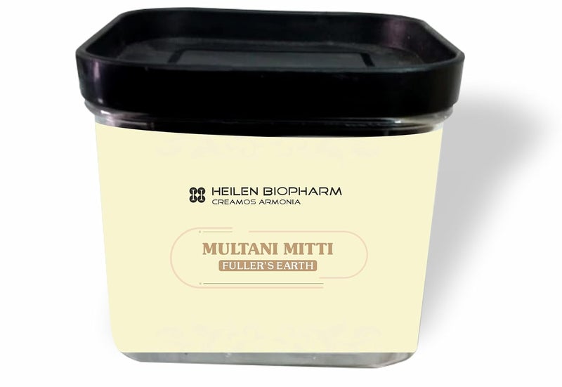 Heilen Biopharm Heilen Biopharm Multani Mitti Fullers Earth for Skin Nourishment 100 g Pack of 1  - Image 1
