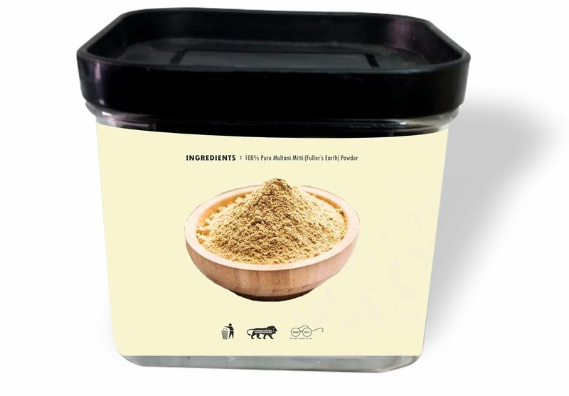 Heilen Biopharm Heilen Biopharm Multani Mitti Fullers Earth for Skin Nourishment 100 g Pack of 1  - Image 2