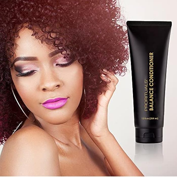 Prorituals Balance Conditioner - Hair Conditioner for Women, Deep Conditioning for Dry Damaged Hair, Moisturizing Care with Vitamin E, Color-Safe & Sulfate-Free, 12 fl oz - Image 3