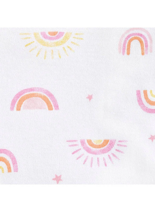 Halo Sleepsack Sleeping Bag 0.5 Tog  Cotton Sunshine Rainbows 18-36M (Package May Vary)
