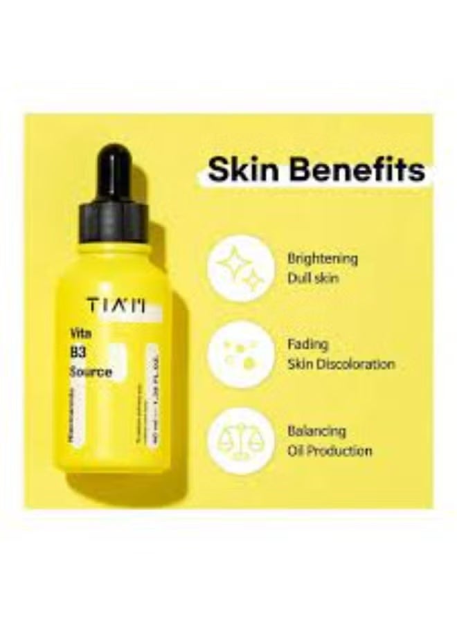 تيام سيروم فيتامين ب3 مع 10% نياسيناميد و2% أربوتين من تيام 40 مل - Image 5
