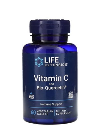 Vitamin C And Bio-Quercetin 60 Veg Tabs - pzsku/Z1CF2C44FECBBFC94BA57Z/45/_/1738154468/dce3d32a-b238-4b1b-881a-0d74b8ef650c
