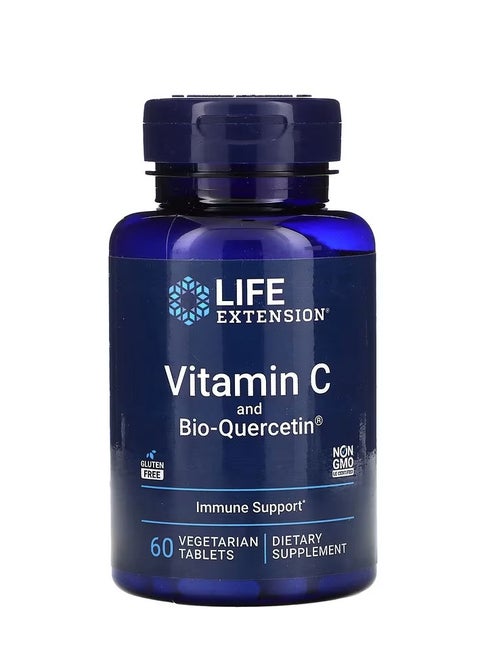 Vitamin C And Bio-Quercetin 60 Veg Tabs