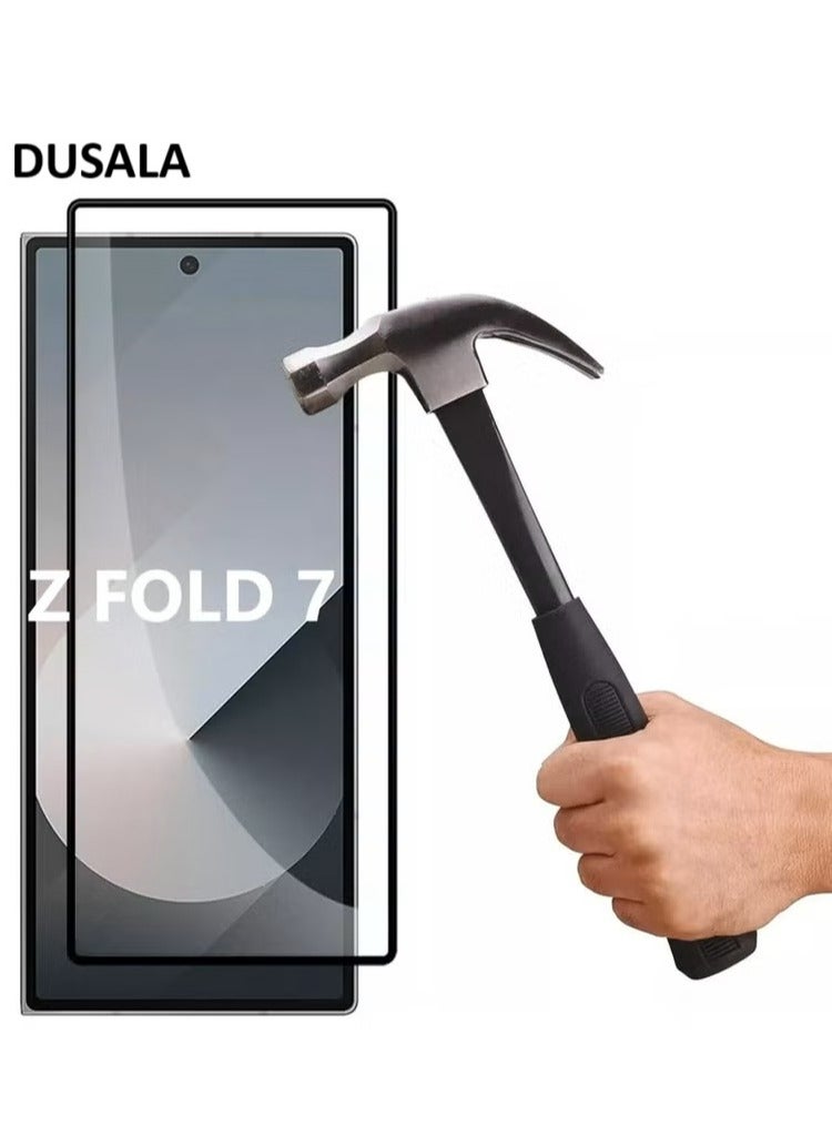 DUSALA Glass Screen Protector for Samsung Galaxy Z Fold 7 Clear Glass Protection 9H - Image 1