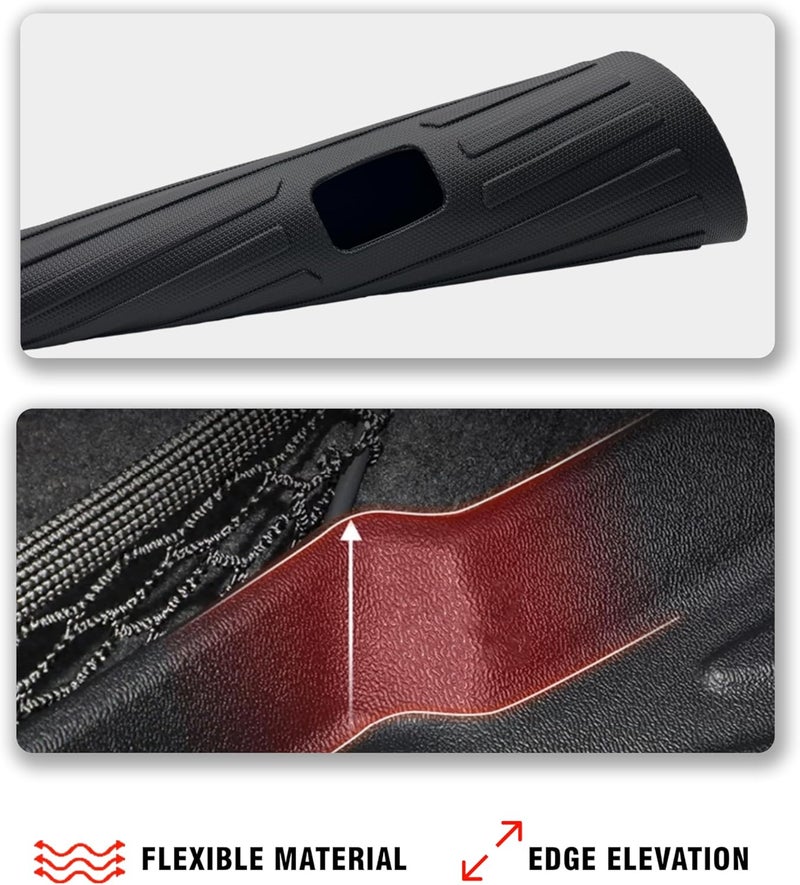 YEBOOCA Cargo Liner for 2020-2025 Ford Escape - Trunk Mat and Back Seat Cover Protector - Image 4